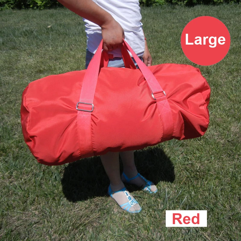 Red Large Черный легкий складной рюкзак, мужские сумки, нейлоновые мужские и женские сумки для фитнеса на плечо, спортивная сумка для спортзала, сумка для йоги, вместительная сумка для багажа - Цвет: Red Large