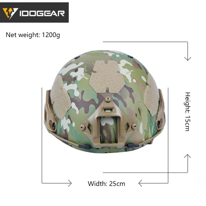 Тактический шлем IDOGEAR Multicam CP защитный кожух AF военные Охотничьи аксессуары| |