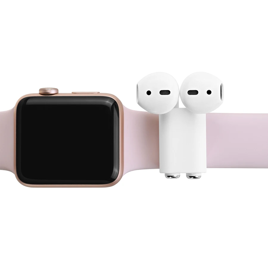 LAOKE анти-потеря Силиконовый чехол держатель для Apple AirPods портативный беспроводной