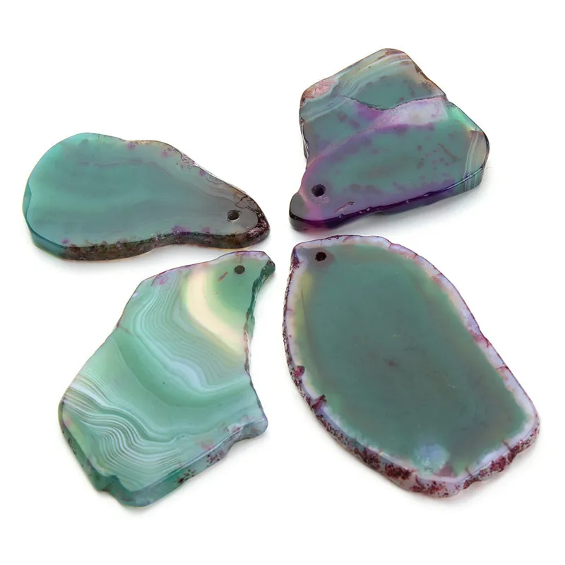 2 шт./лот нерегулярный натуральный камень зеленый кварцовый кристаллический