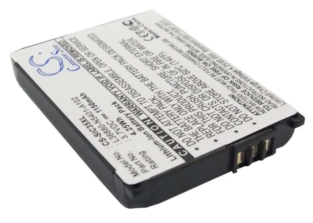 Батарея мобильного Телефона для Siemens C35/C35i/C35e/S35/M35/3506/3508/3518 1150 мАч HK Марка Кэмерон