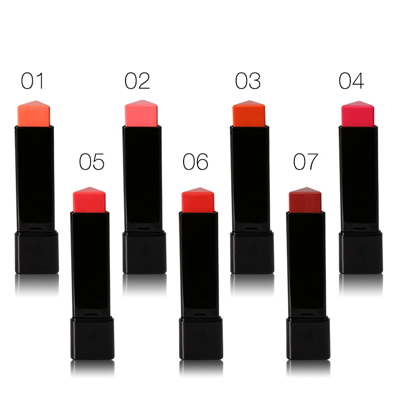 NOVO Lip Makeup Moisturizing Triangle Lipstick Nutritious Matte Velvet Persistent Stick |