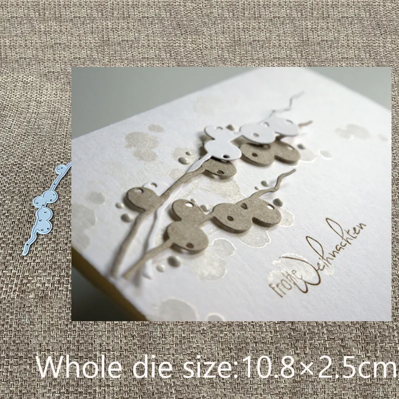 XLDesign ремесленные штампы для резки металла фрукты листья ветки украшения альбом