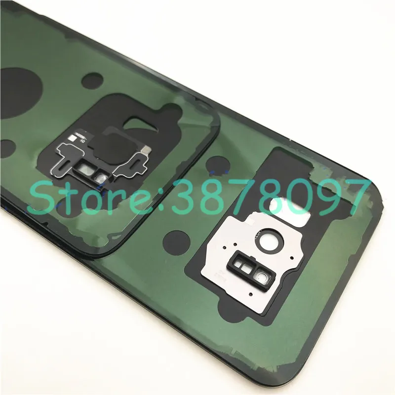 Заднее стекло для Samsung Galaxy S8 G950 G950F &amp Plus G955 G955F крышка батареи Корпус задней двери