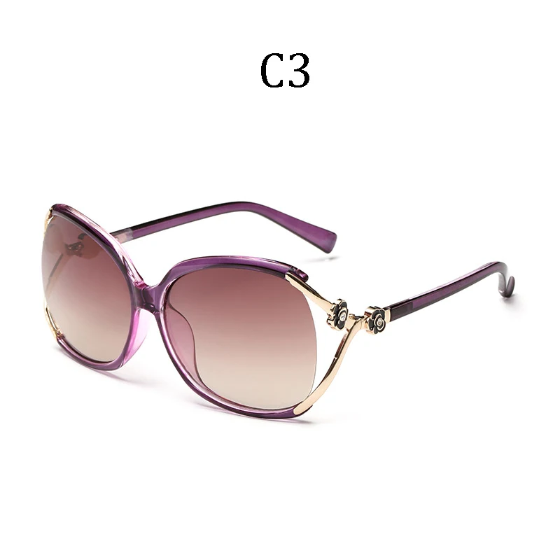 Очки солнцезащитные женские квадратные с цветами UV400|brand sun glasses|designer glassesfashion glasses |