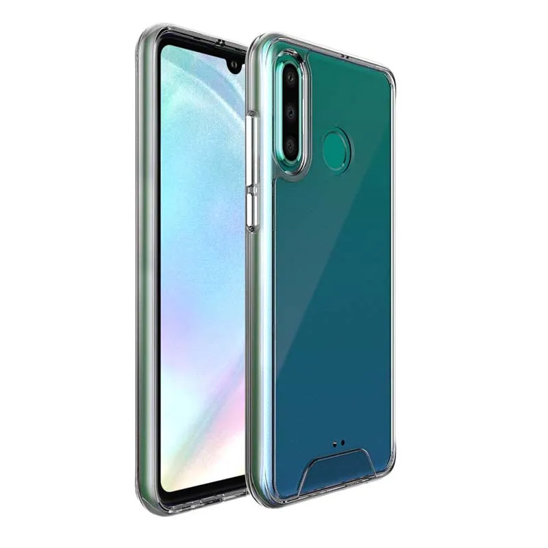 Прозрачный чехол из ТПУ для Huawei P30/P30 Pro/P30 Lite Мягкий силиконовый тонкий прозрачный