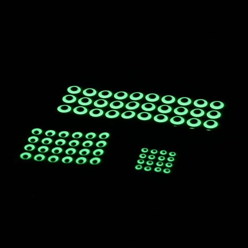 Королевский Сисси 120 шт./компл. 3 мм/5 мм/7 мм 3 dluminous lurefishing глаза Искусственные наживки смола глаза светятся в темноте Летающий мушек материалы