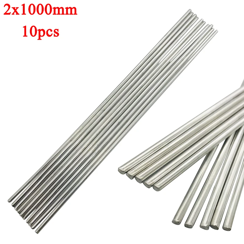 10 шт. Серебристые алюминиевые сварочные прутки низкотемпературные