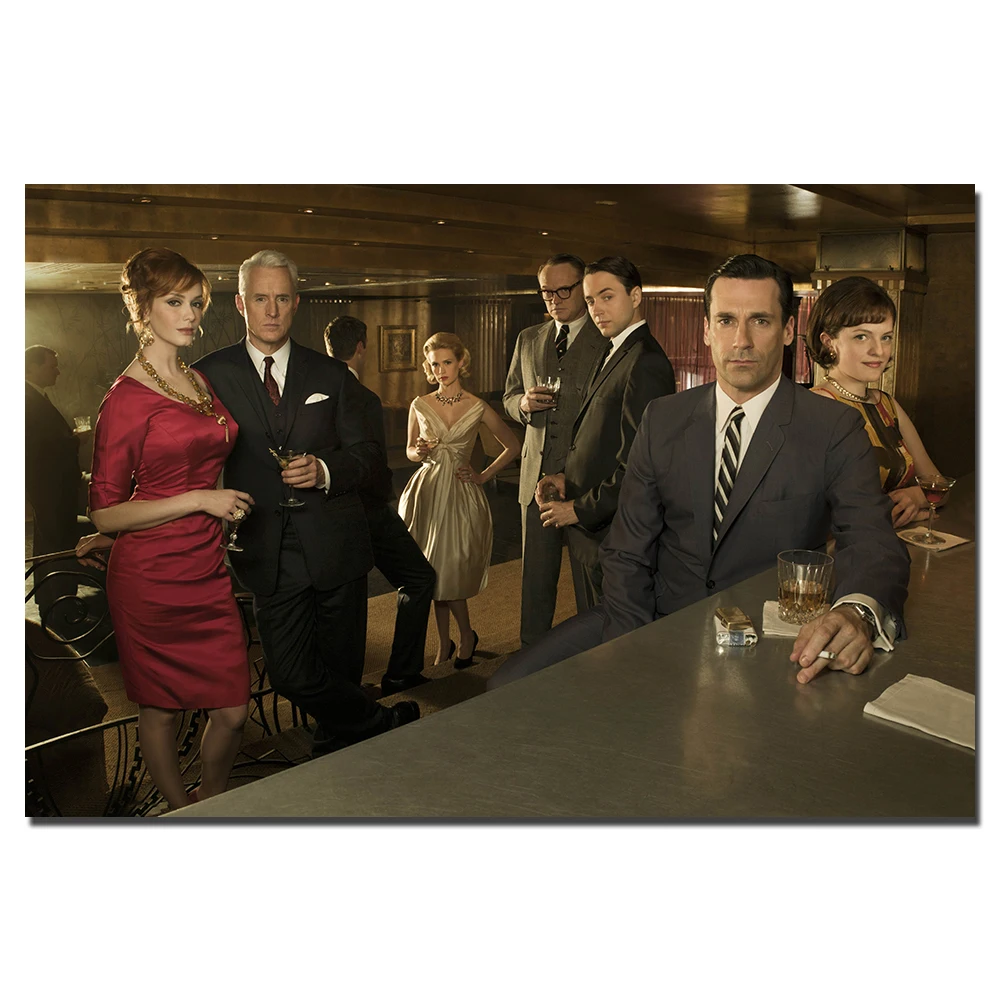 Mad Men обои ТВ серии постер современный декоративный холст Картина Настенная