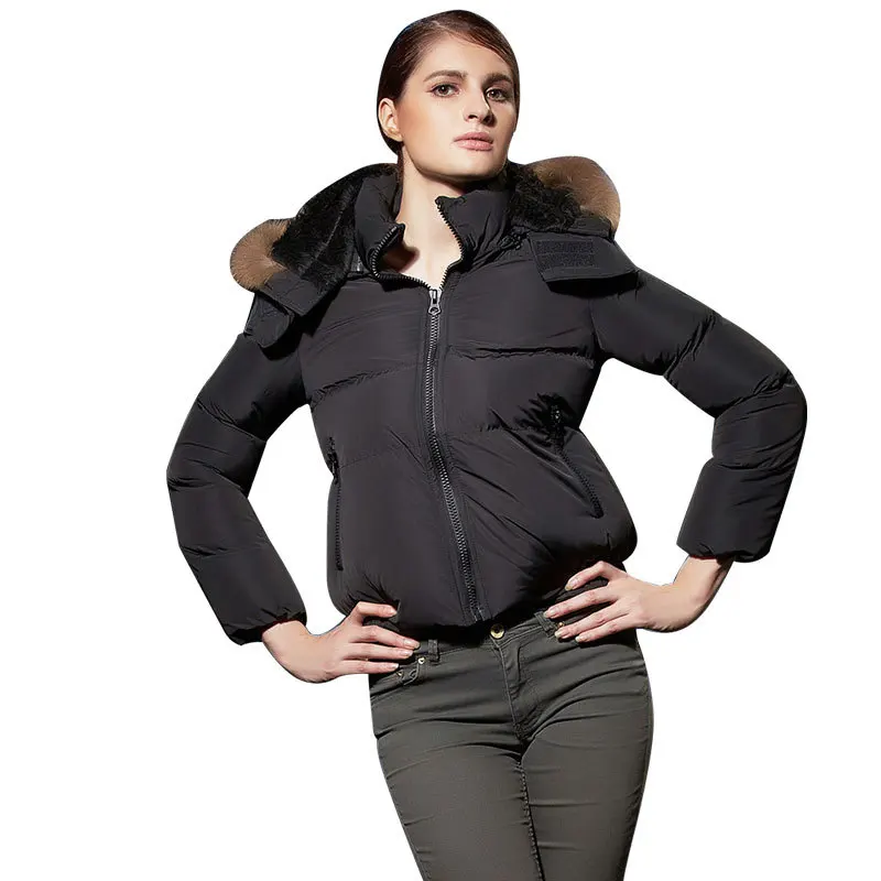 Мисс ведут себя 2017 зимние хлопковые Женская куртка парка корейский короткий