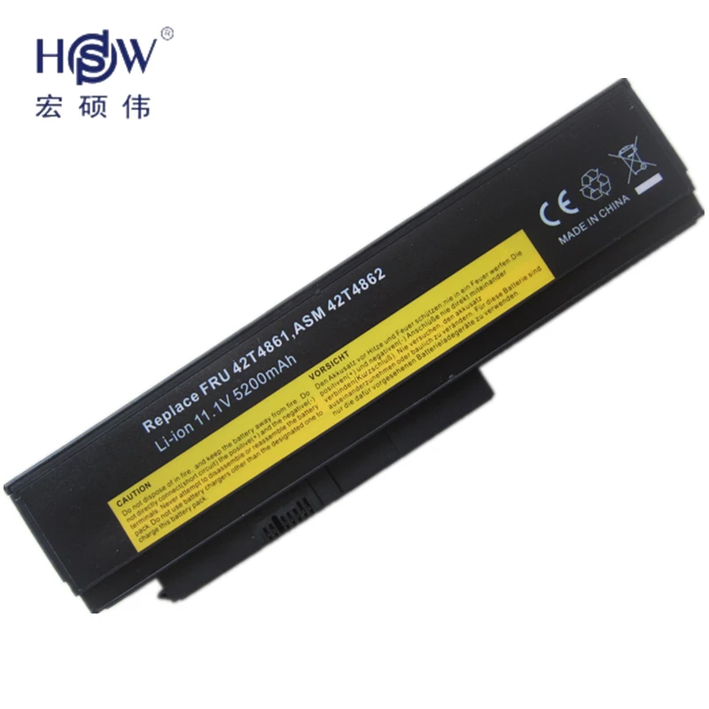 Аккумулятор HSW для ноутбука Lenovo thinkpad X230 X230I 0A36281 0A36282 42T4863 42Y4834 0A36283 45N1023