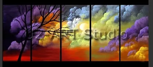

Abstract,ornament,canvas art,home decorate,landscape oil painting,2YXAB146