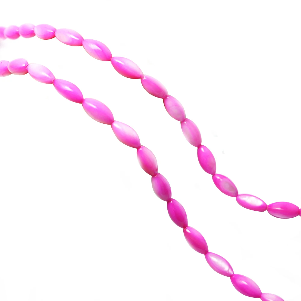 Горячая продажа 15 &quotнитка натуральные швабры бусины из ракушки для браслета и