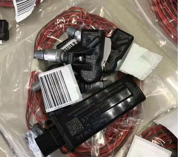MQB TPMS VW Passat B8 Гольф 7 Touran L Tiguan 2017 шин Датчик давления на основе 5Q0 907 275B 7P6 273 N|tpms vw|tpms