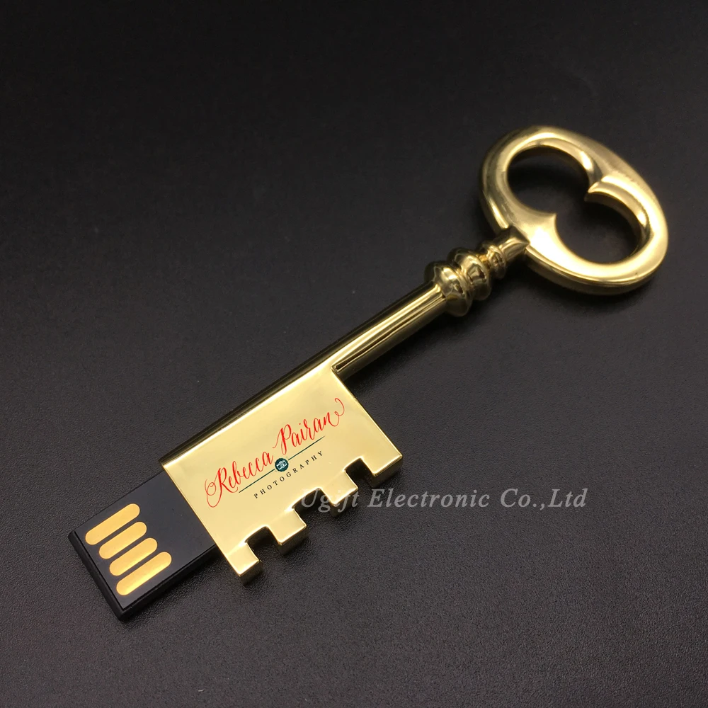 USB флеш-накопитель с каркасным ключом 1 шт. 4 ГБ 8 цветная печать логотипа usb флешка