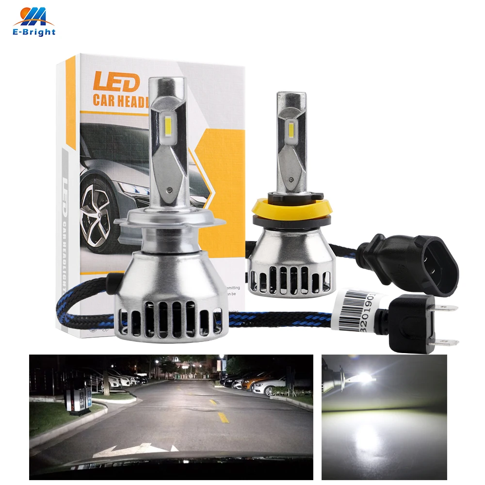 

1 set 10V-30V 55W Q11 CSP IP67 Led Lighting System 9005 9006 H4 H7 H11 H8 Fog Light Bulbs Led Headlight 5000LM Waterproof