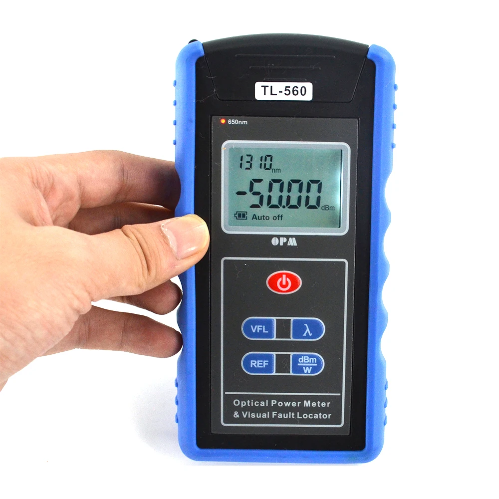 

Optical Power Meter Laser TL-560 built in 30mw Visual Fault Locator