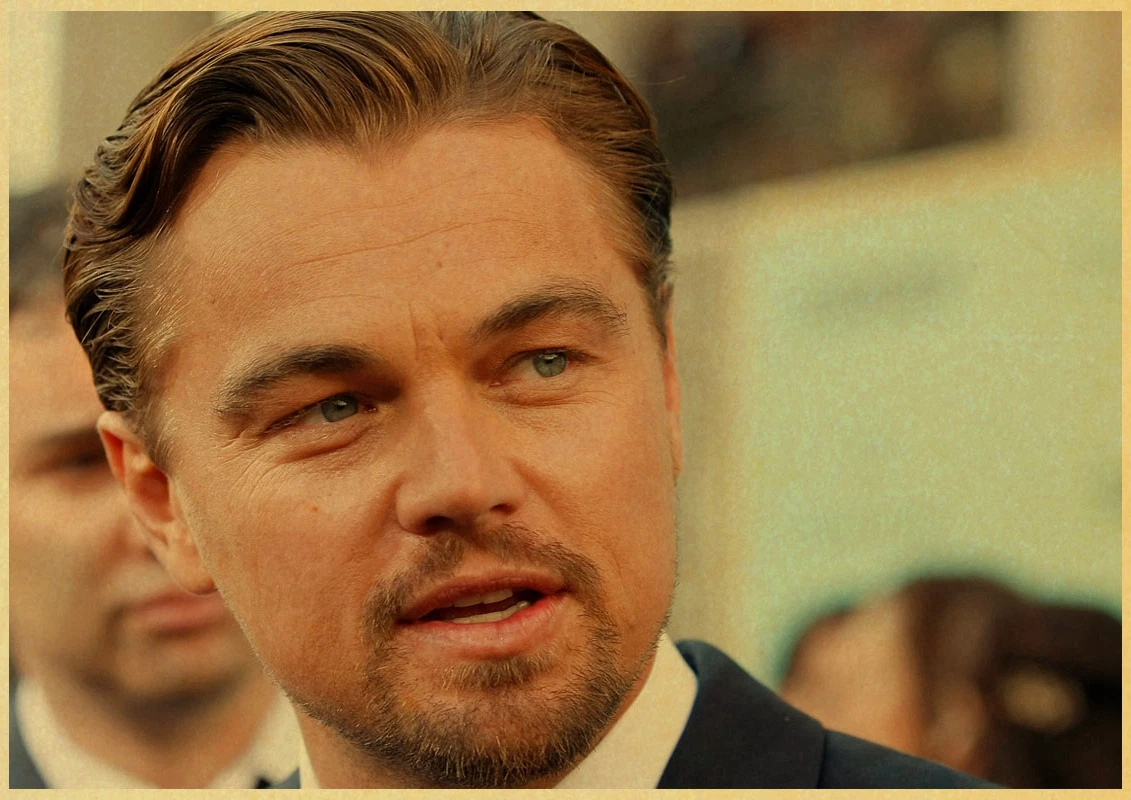 B011 Leonardo DiCaprio плакат из крафт-бумаги ретро постер ВИНТАЖНЫЙ ПЛАКАТ настенный Декор для дома Бар Кафе индивидуальное украшение комнаты - Цвет: B011