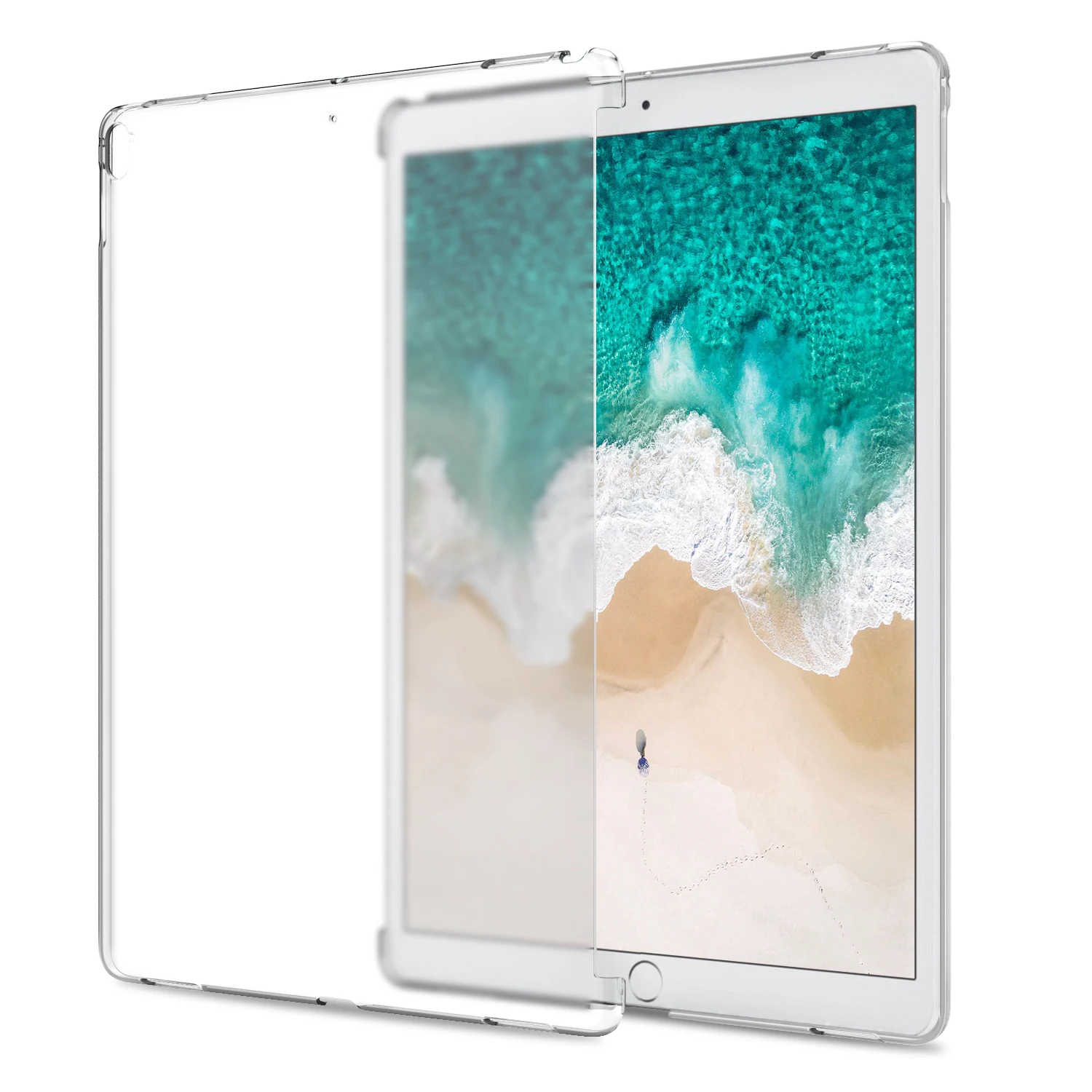 Чехол для iPad Pro 12,9 дюйма&, прозрачный тонкий жесткий пластиковый протектор/задняя крышка для iPad Pro официальная смарт-клавиатура