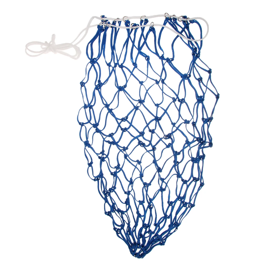 

2Pcs Large Nylon Mesh Slow Feed Hay Net Bag for Horse Pony, Black and Blue