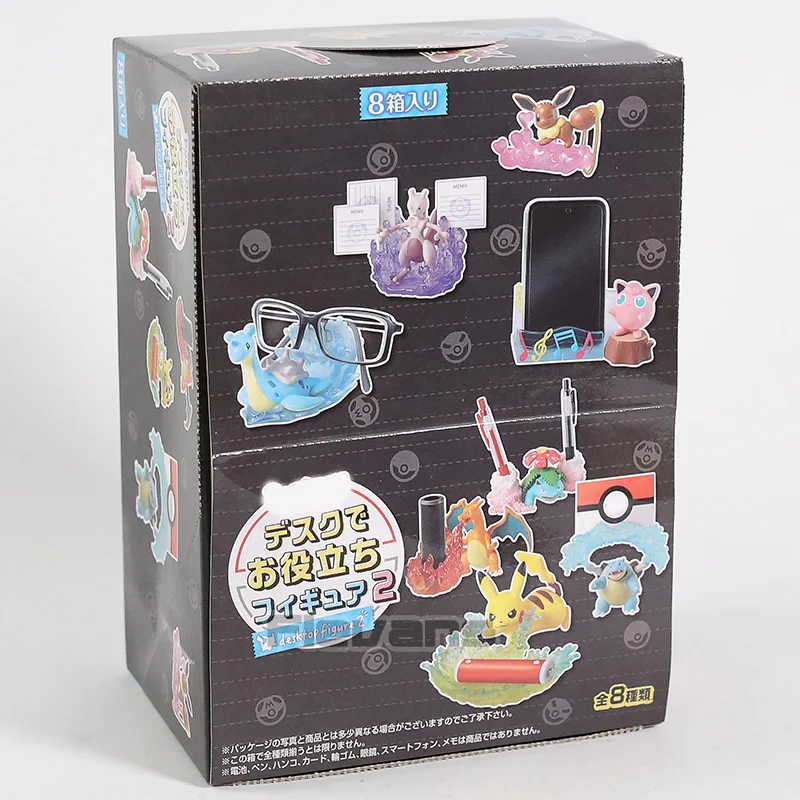 Anime XY Eevee Charizard Venusaur Blastoise Mewtwo Jigglypuff Lapras Mini PVC Figures Collctible Toys 8pcs/set