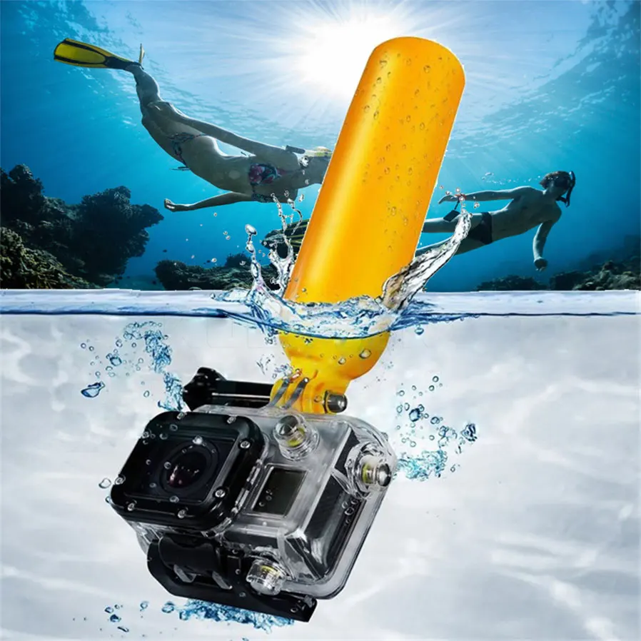 Плавающий поплавок kebidu для Gopro ручной монопод с ручкой плавучий браслет на