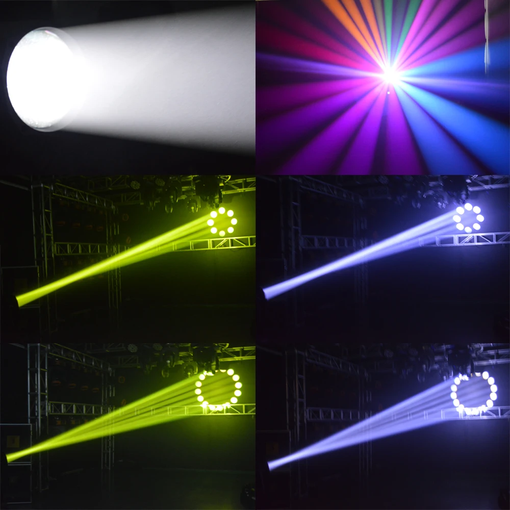 Сценический светильник ing Rainbow effect 80 Вт/150 Вт Светодиодный светильник с движущейся головкой для мытья гобо призмы Спорт для dj вечерние дискотеки