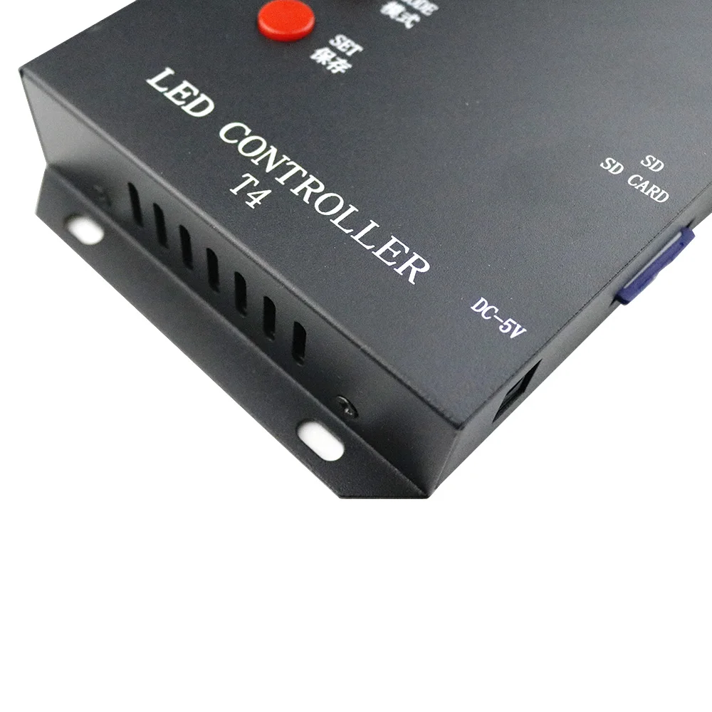4000 пикселей T4 T sd карта Pixel контроллер для WS2801 WS2812B WS2811 LPD8806 RGB светодиодная полоса