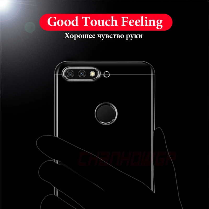 Мягкий ТПУ чехол для Huawei Y5 Y6 Y7 Prime Y9 2018 P Smart P20 P10 P9 P8 Lite 2017 Mini Nova 2i 3E Honor 7A 7C Pro 7X 8 9 10 |