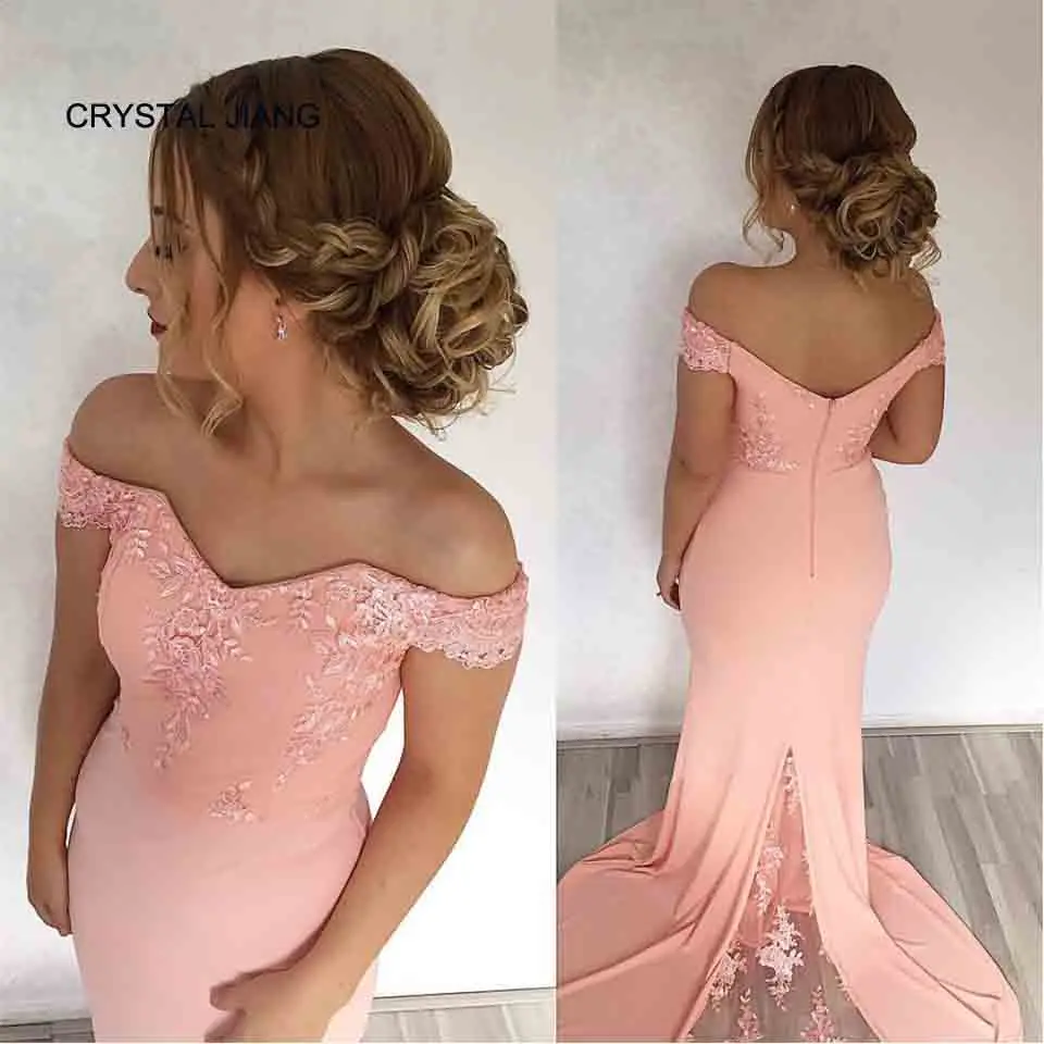 Новая мода 2018 Румяна с открытыми плечами розовый спандекс Русалка Подружка
