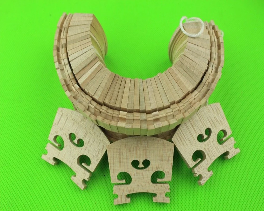 

10 pcs high quality 1/2 violin Bridges.violin accessories violin parts