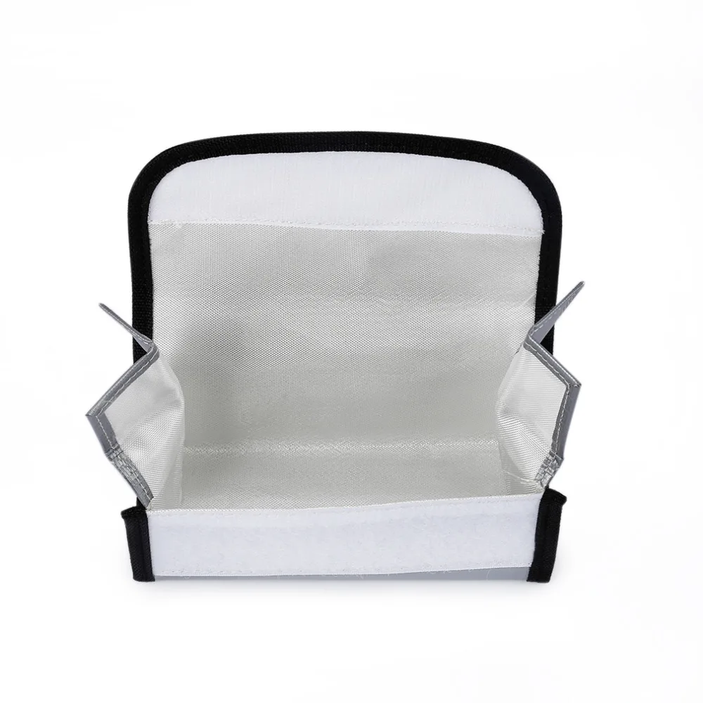 1 шт. защитная сумка для аккумуляторов LiPo RC огнеупорная серебряная Lipo 185*75*60 мм