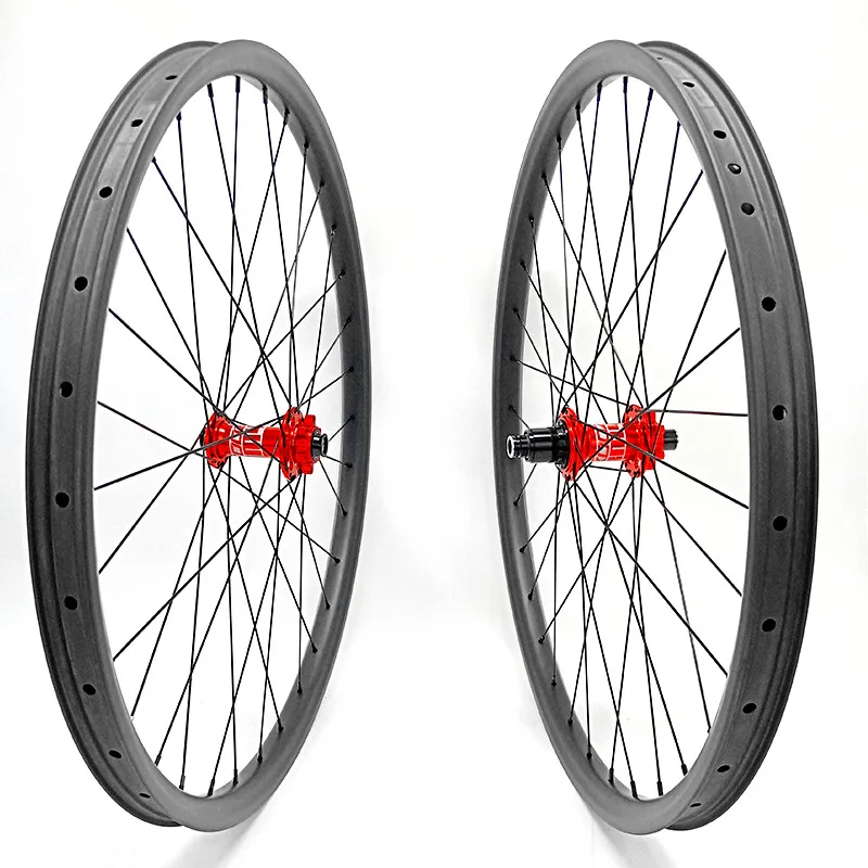 27 5er Углеродные горные колеса дисковый тормоз 35x25 мм велосипед mtb whee boost koozer BM440 110X15