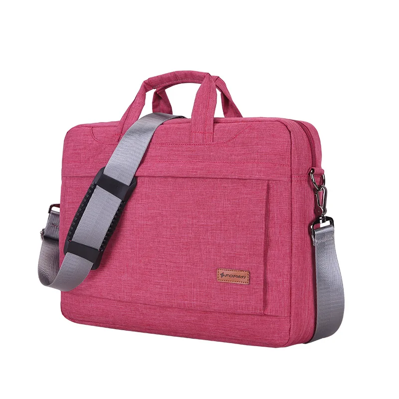 14 inch Red Kissyenia 14 15 дюймов портфель для ноутбука Мужская водонепроницаемая официальная деловая сумка для компьютера дорожная Портативная сумка на плечо KS1198 - Цвет: 14 inch Red