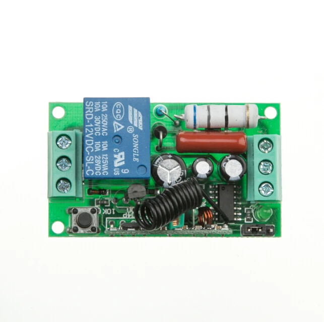 Радиочастотный беспроводной пульт дистанционного управления AC 220 В 10 A 1 канал 12 *