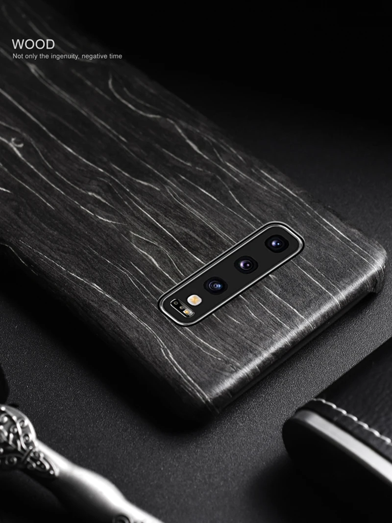 Чехол для телефона из натурального дерева Samsung S10 Plus S10plus S10e чехол