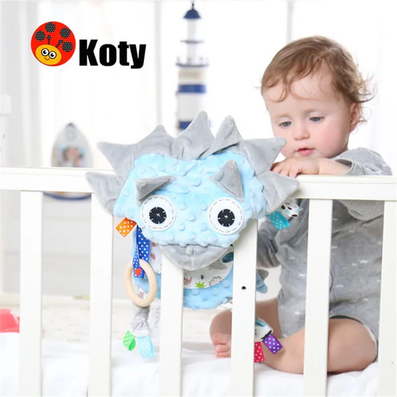 Детская ручная кукла плюшевая игрушка от 0 до 1 года детская ласка новорожденное животное ручная марионетка перчатки Обучающие погремушки игрушки