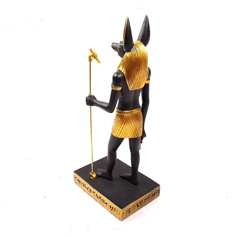 Egypt Anubis украшение для дома из смолы собачий Бог геомантическое декоративное воды
