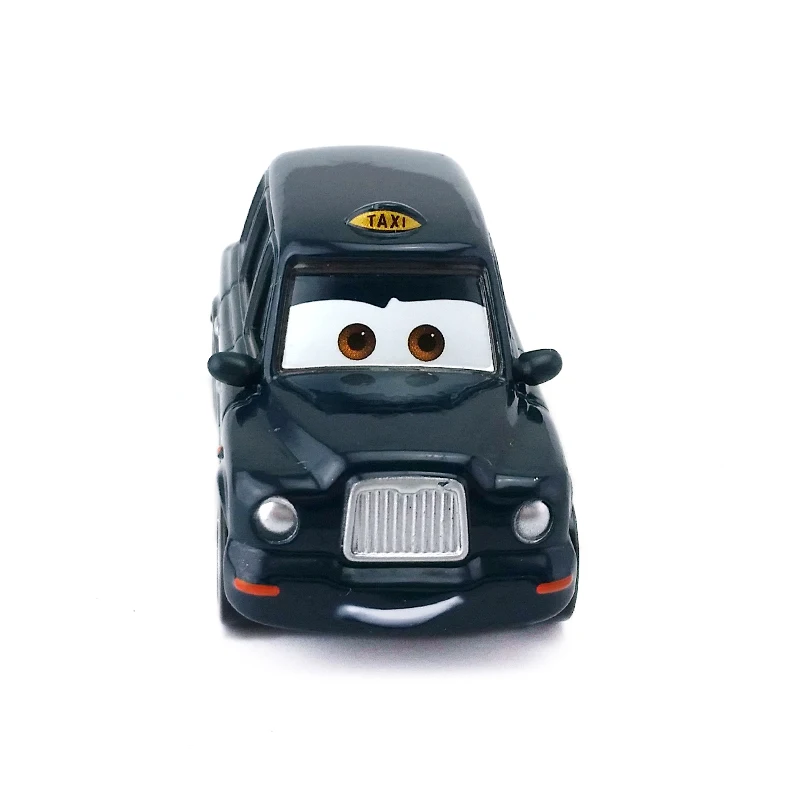Disney Pixar Cars Chauncy Fares Лондонское такси 1:55 литая металлическая Игрушечная машина из сплава модель свободный подарок для мальчика