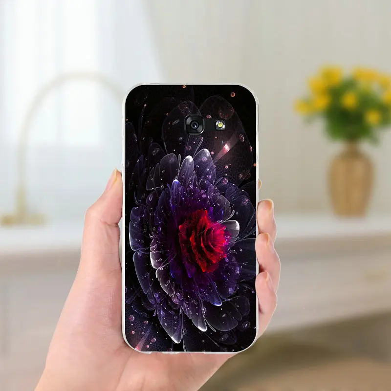Прекрасный Фиолетовый цветок Цветок ириса чехол для телефона samsung Galaxy Note 5 8 9 S2 S4 S5