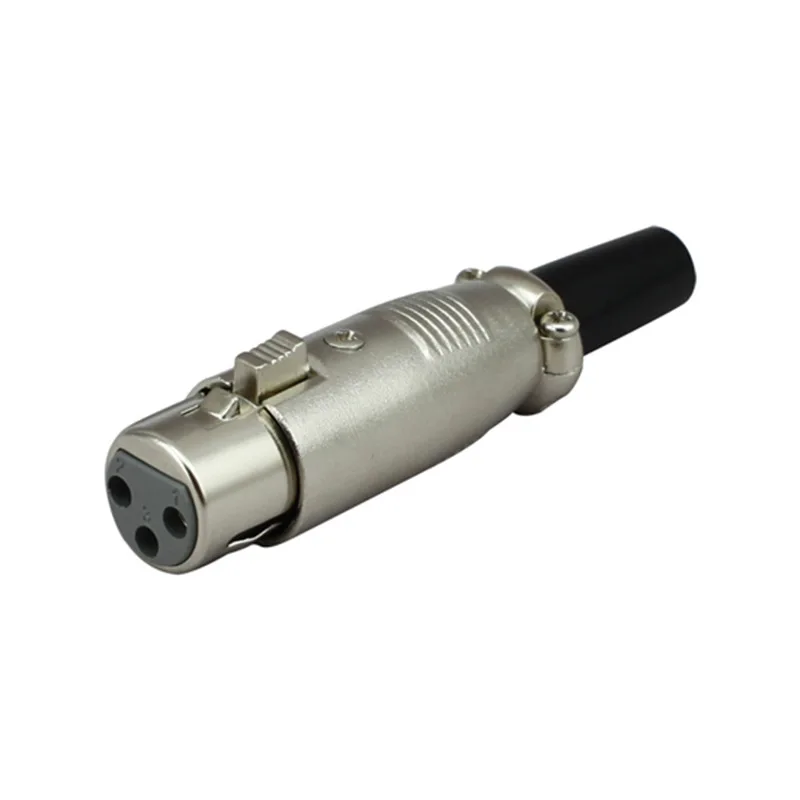 P675 карта Женский три основных XLR male сельскохозяйственных головы разъем микрофона