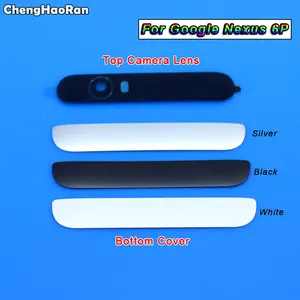 ChengHaoRan верхняя стеклянная камера вспышка объектив + задняя крышка батарейного отсека Корпус для Huawei для Google Nexus 6P запасные части