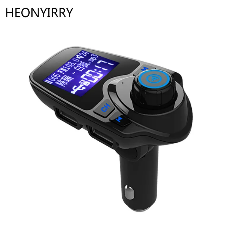Bluetooth Wireless Car Mp3 Player Handsfree Kit FM Transmitter A2DP 5V 2.1A USB Charger LCD Display Modulator | Автомобили и