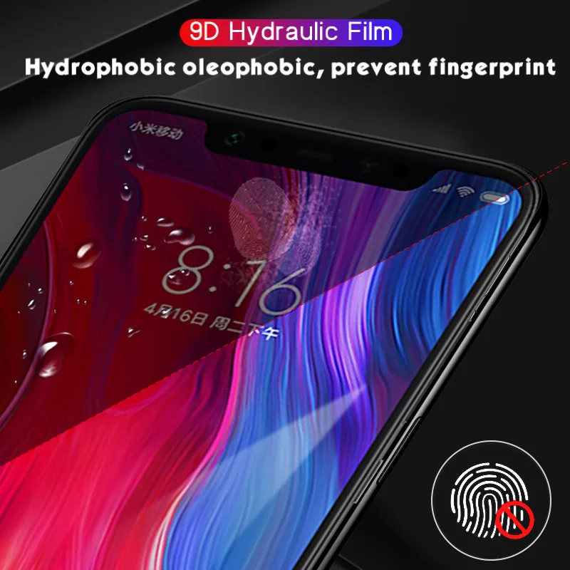 Гидрогелевая пленка из закаленного стекла для Xiaomi mi 9 8 Lite mi 9 mi 8 SE mi A2 6 mi x 3 Play mi 6 mi 6X Pocophone F1, Защитное стекло для экрана