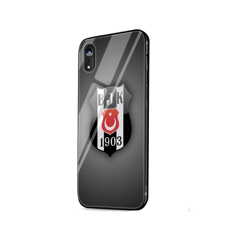 Стеклянный чехол для iPhone 5 5S SE Desxz Besiktas BJK 6 6s 7 8 Plus X XR XS Max |
