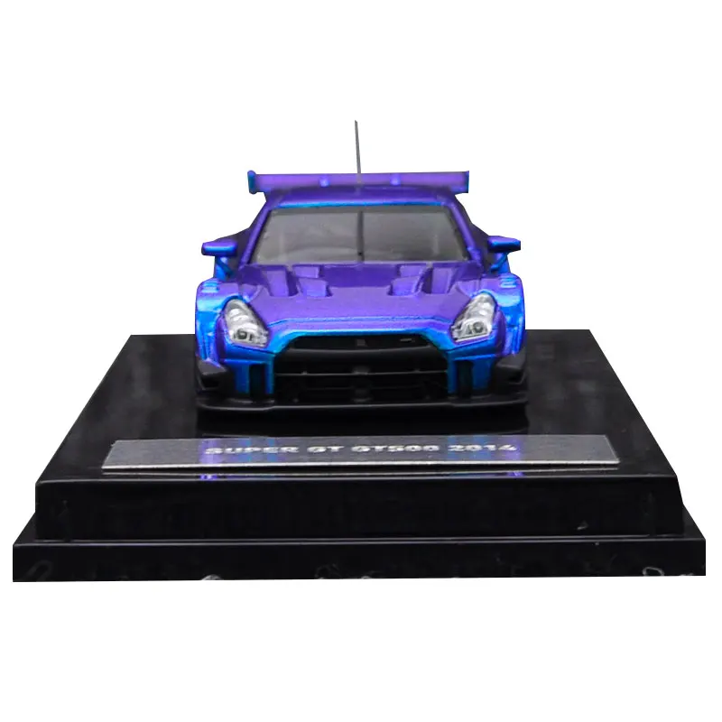 Завод 1: 64 Nissan GT-R R35 GT3 GT500 сплав автомобиля игрушки для детей литья под давлением модель автомобиля подарок на день рождения