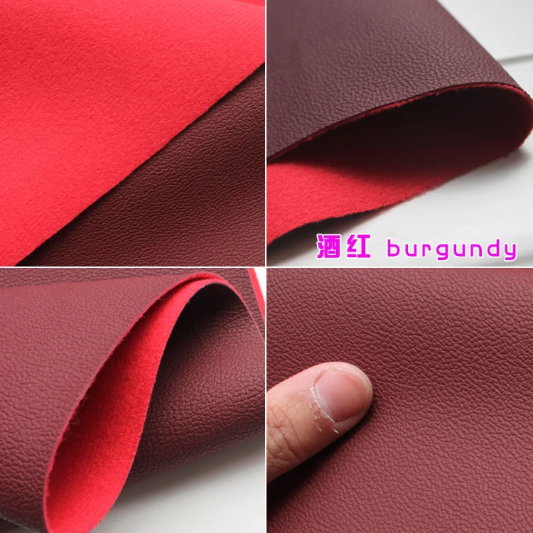 Бордовый толстый диван из искусственной кожи искусственная кожа для салона