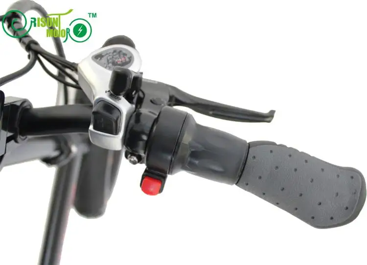 Billig RisunMotor Elektrische Schnee Bike Faltbare Ebike 36V 500W Bafang Hub Motor 20 Zoll Fett Reifen Klapp Fahrrad 36V 15AH Lithium-Batterie