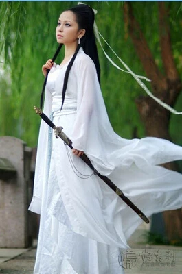 Женский сексуальный костюм Hanfu Костюмы Сказочных драконов в древнем китайском
