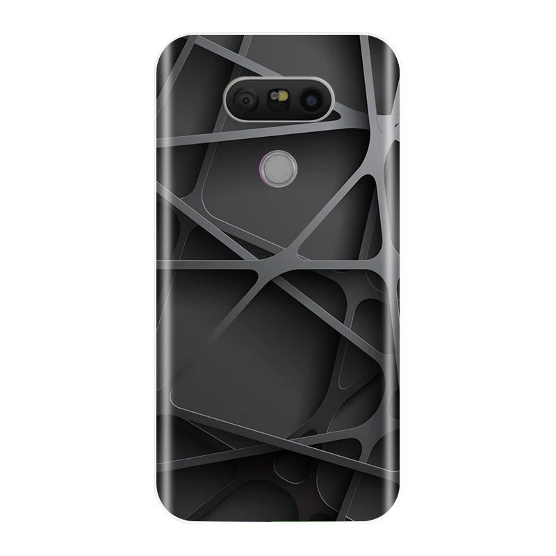 Phone Case For LG G5 Silicone TPU Soft 3D Patterned Back Cover H820 H845 H850 H858 H860 Fundas Coque | Мобильные телефоны и